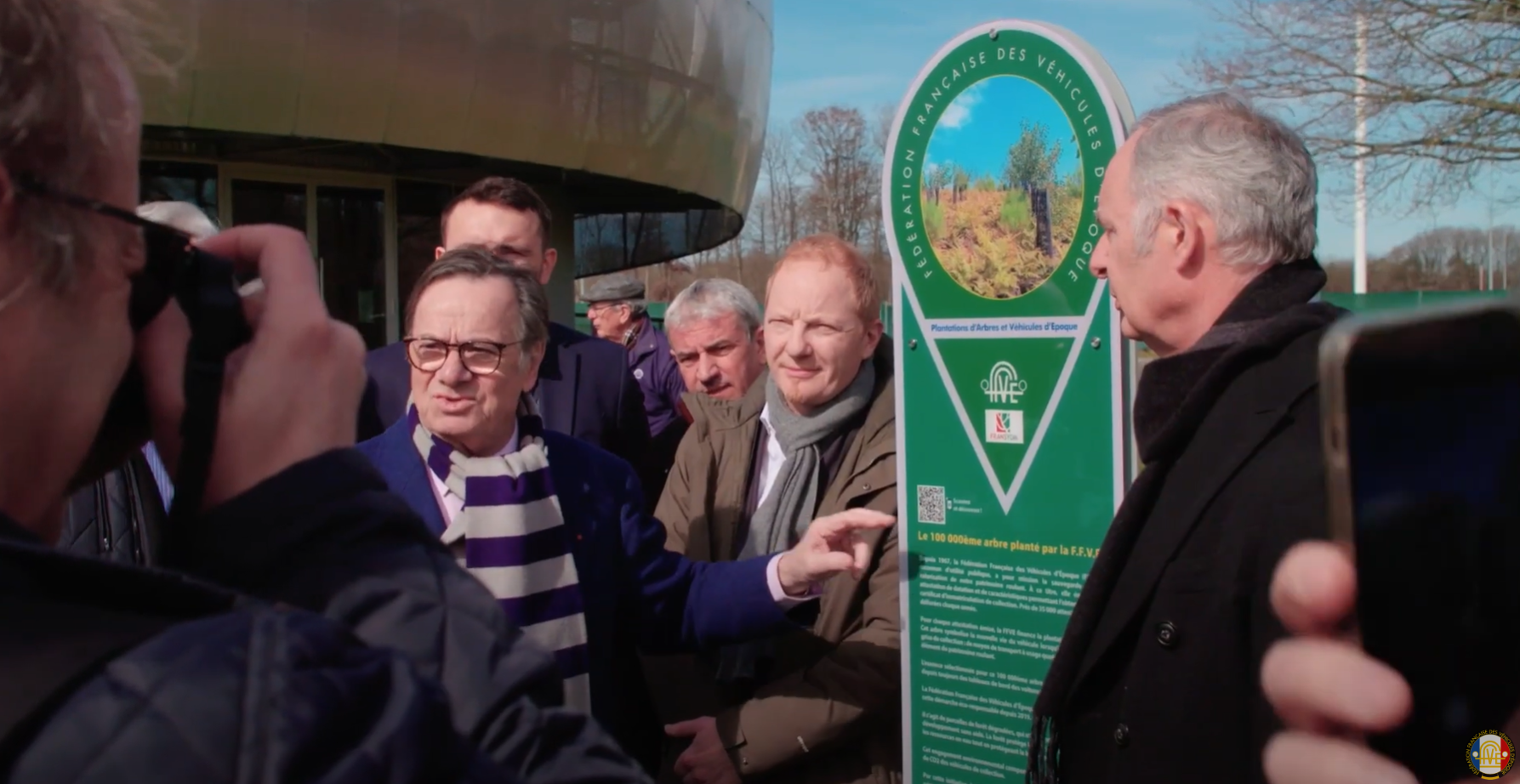 Cérémonie de plantation du 100 000e arbre