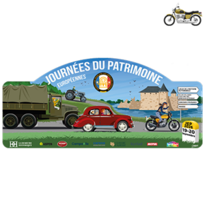 Plaque rallye JEP 2026 Moto